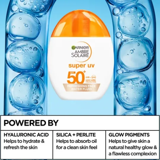 Garnier Ambre Solaire Super UV Refreshing Water Fluid 40 ml