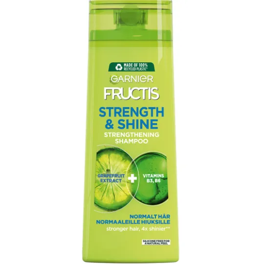 Garnier Fructis Strength & Shine Schampo Normalt Hår 250 ml