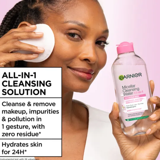 Garnier Micellar Cleansing Water All-in-1 Micellärvatten för normal och känslig hud 700 ml