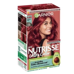 Garnier Nutrisse Ultra Color Permanent Hårfärg 6.60 Intense Red