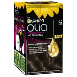 Garnier Olia Permanent Hårfärg 4.0 Dark Brown