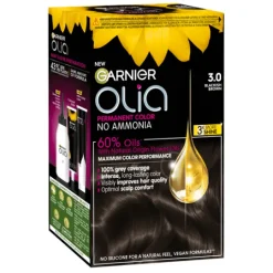 Garnier Olia Permanent Hårfärg 3.0 Blackish Brown