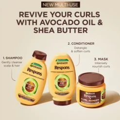 Garnier Respons Avocado Oil & Shea Butter Hair Remedy Mask 340 ml