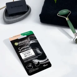 Garnier Skin Active Caffeine + Charcoal Depuffinig Eye Sheet Mask 5 g
