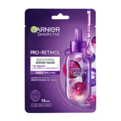Garnier SkinActive Pro-Retinol Smoothing Serum Sheet Mask 28 g