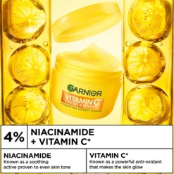 Garnier Vitamin C* Fresh & Bright Hydrating Sorbet Cream 85 ml