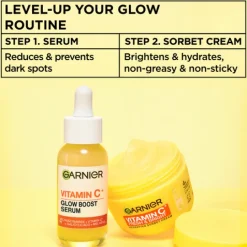 Garnier Vitamin C* Fresh & Bright Hydrating Sorbet Cream 85 ml