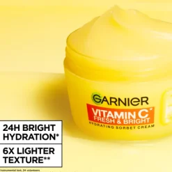 Garnier Vitamin C* Fresh & Bright Hydrating Sorbet Cream 85 ml