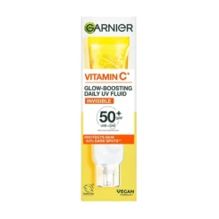 Garnier Vitamin C* Glow-Boosting Daily UV-Fluid SPF50+ Invisible 40 ml