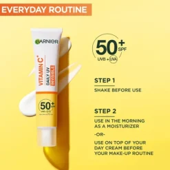 Garnier Vitamin C* Glow-Boosting Daily UV-Fluid SPF50+ Invisible 40 ml