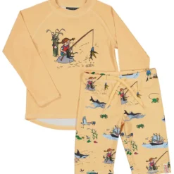 Geggamoja Pippi Långstrump UV-Set Gul 134/140
