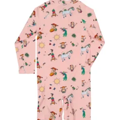 Geggamoja Pippi Långstrump UV-Dräkt Rosa 134/140
