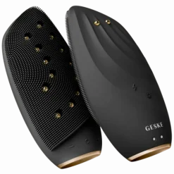 GESKE Sonic Thermo Facial Brush & Face-Lifter 8 in 1 Black