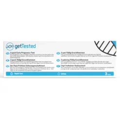 GetTested Tidigt Graviditetstest 3-pack