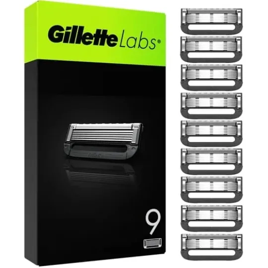 GilletteLabs Rakblad 9 st