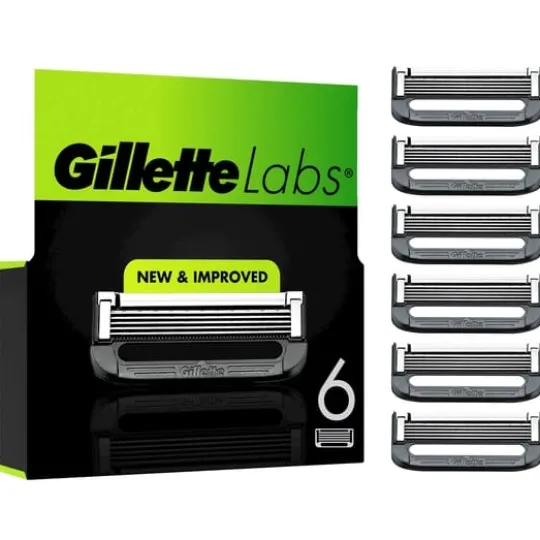 GilletteLabs Rakblad 6 st