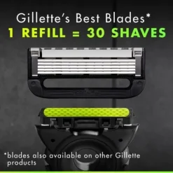GilletteLabs Rakhyvel Exfoliating Bar 1 Rakblad & Magnetiskt Ställ