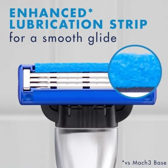 Gillette Mach3 Turbo Rakblad 8 st