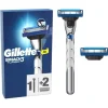 Gillette Mach3 Turbo Rakhyvel 2 Rakblad