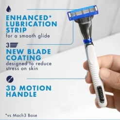 Gillette Mach3 Turbo Rakhyvel 2 Rakblad