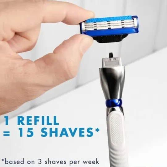 Gillette Mach3 Turbo Rakhyvel 2 Rakblad