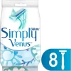 Gillette Simply Venus 2 Engångsrakhyvlar för kvinnor 8-pack