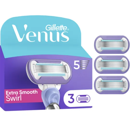 Gillette Venus Extra Smooth Swirl Rakblad 3 st