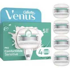 Gillette Venus Pro ComfortGlide Sensitive Rakblad 4 st