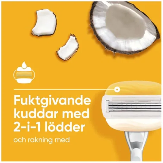 Gillette Venus Pro ComfortGlide Coconut & Olay Rakblad 10 st
