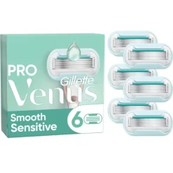 Gillette Venus Pro Smooth Sensitive Rakblad 6 st
