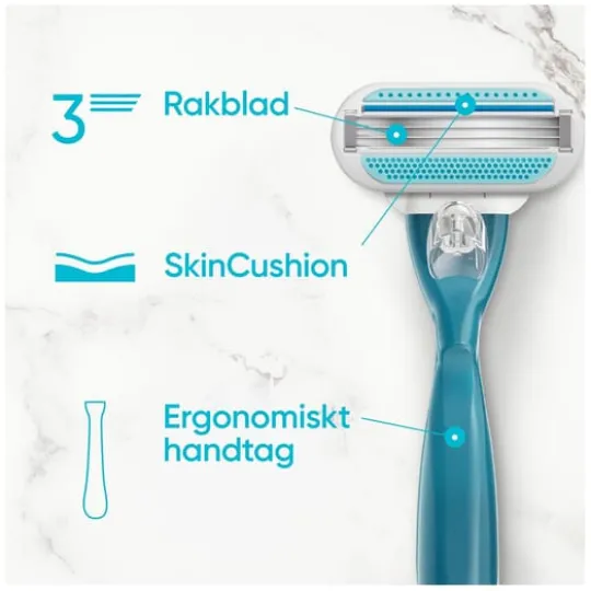 Gillette Venus Smooth Rakblad 12 st