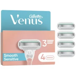Gillette Venus Smooth Sensitive Rakblad 4 st
