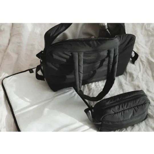 Golla Changing Bag Set Daisy Polyester Black