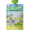 Goodies Fruktklämmis Bluey Äpple/Banan 100 g