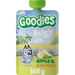 Goodies Fruktklämmis Bluey Äpple/Banan 100 g