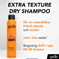 Got2b Dry Schampoo Extra Texure 200 ml