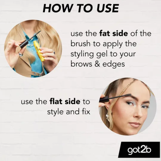 got2b Glued 4 Brows & Edges 2-i-1 Gel 16 ml