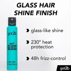 Got2b gotGloss Glass Hair Shine Spray 200 ml