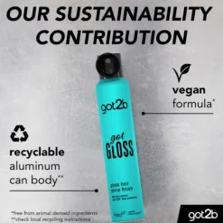 Got2b gotGloss Glass Hair Shine Spray 200 ml