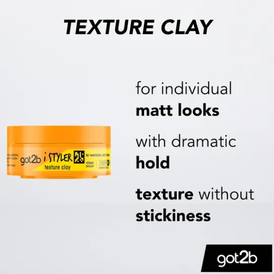 got2b iStyler Texture Clay 75 ml