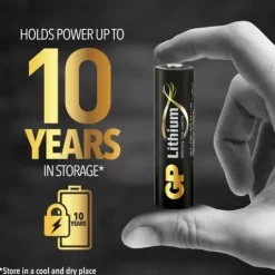 GP AA Litiumbatteri 1.5V, 15LF FR6 4-pack