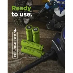GP Batteries ReCyko AA-batteri 2100mAh 4-pack