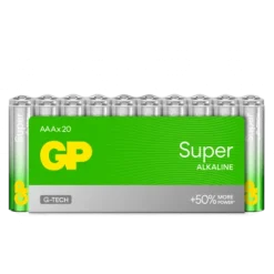 GP Batteries Super Alkaline AAA-batteri 24A / LR03 20-pack