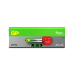 GP Batteries Super Alkaline AAA-batteri 24A/LR03 12-pack