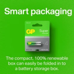 GP Batteries Super Alkaline AAA-batteri 24A/LR03 4-pack