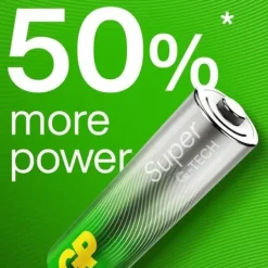 GP Batteries Super Alkaline AA-batteri 15A/LR6 4-pack