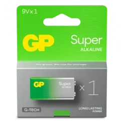 GP Batteries Super Alkaline 9V-batteri 1-pack
