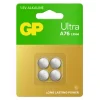 GP Batteries Ultra Alkaline Knappcell LR44/A76 4 st