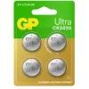 GP Batteries Ultra Litium Knappcell CR2430 4 st