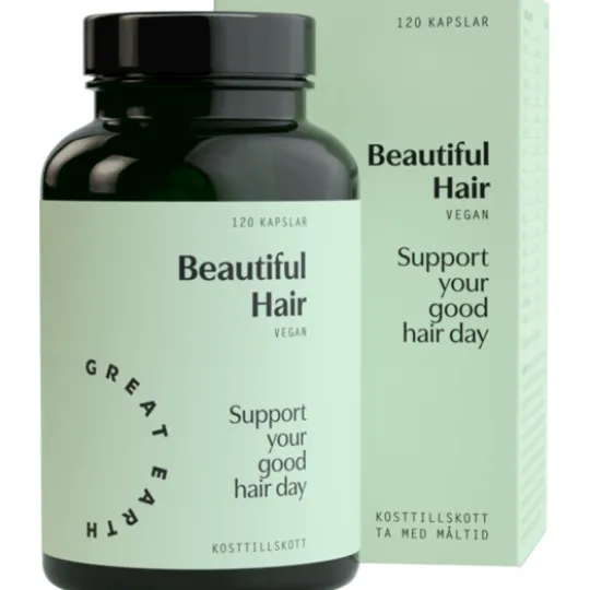 Great Earth Beautiful Hair 120 kapslar